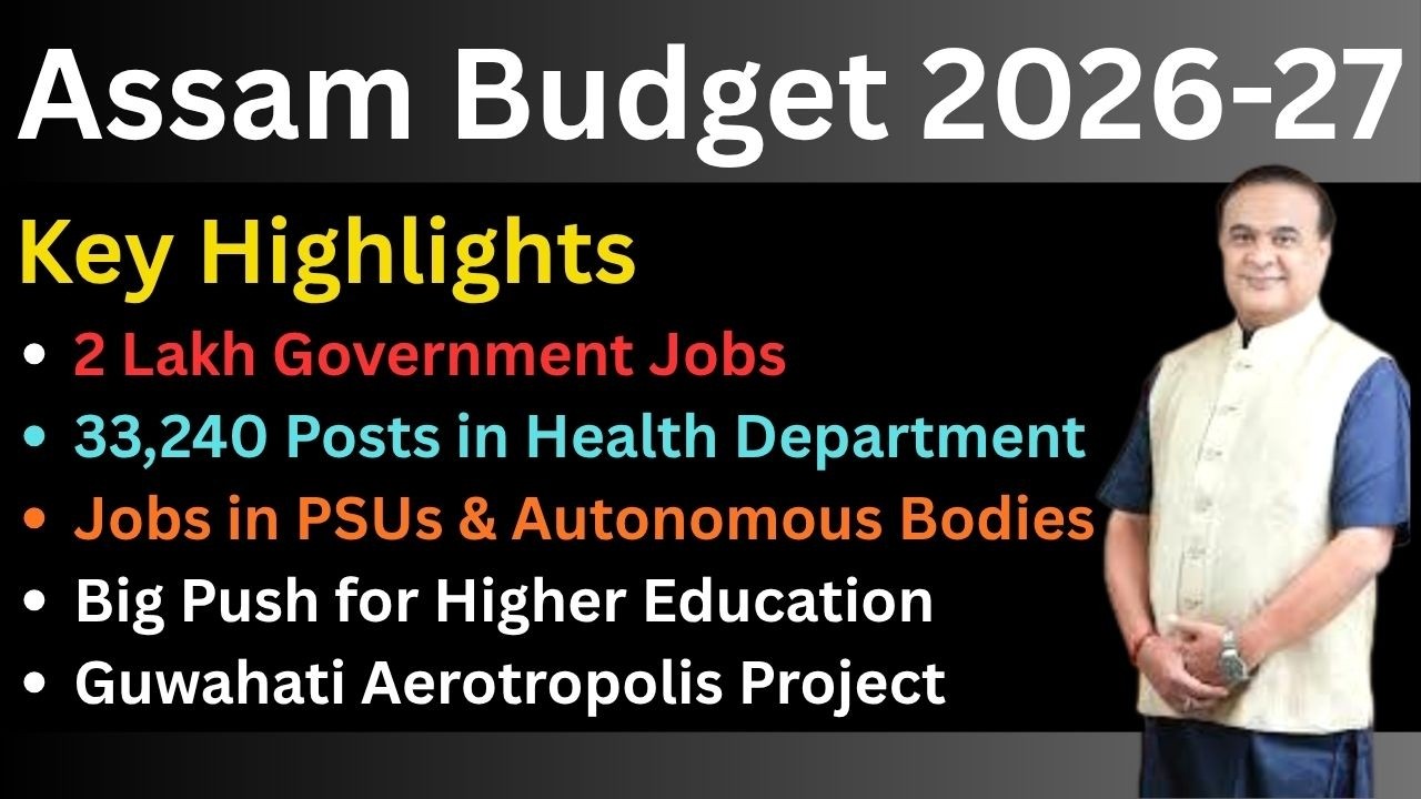 Assam Budget 2026-27: Key Highlights