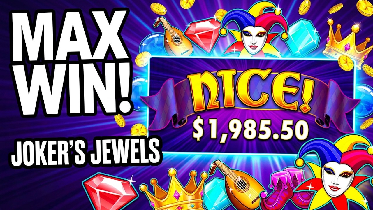 Joker’s Jewels Slot – Classic Gameplay, Max Win, RTP, Symbols & Big Wins Explained