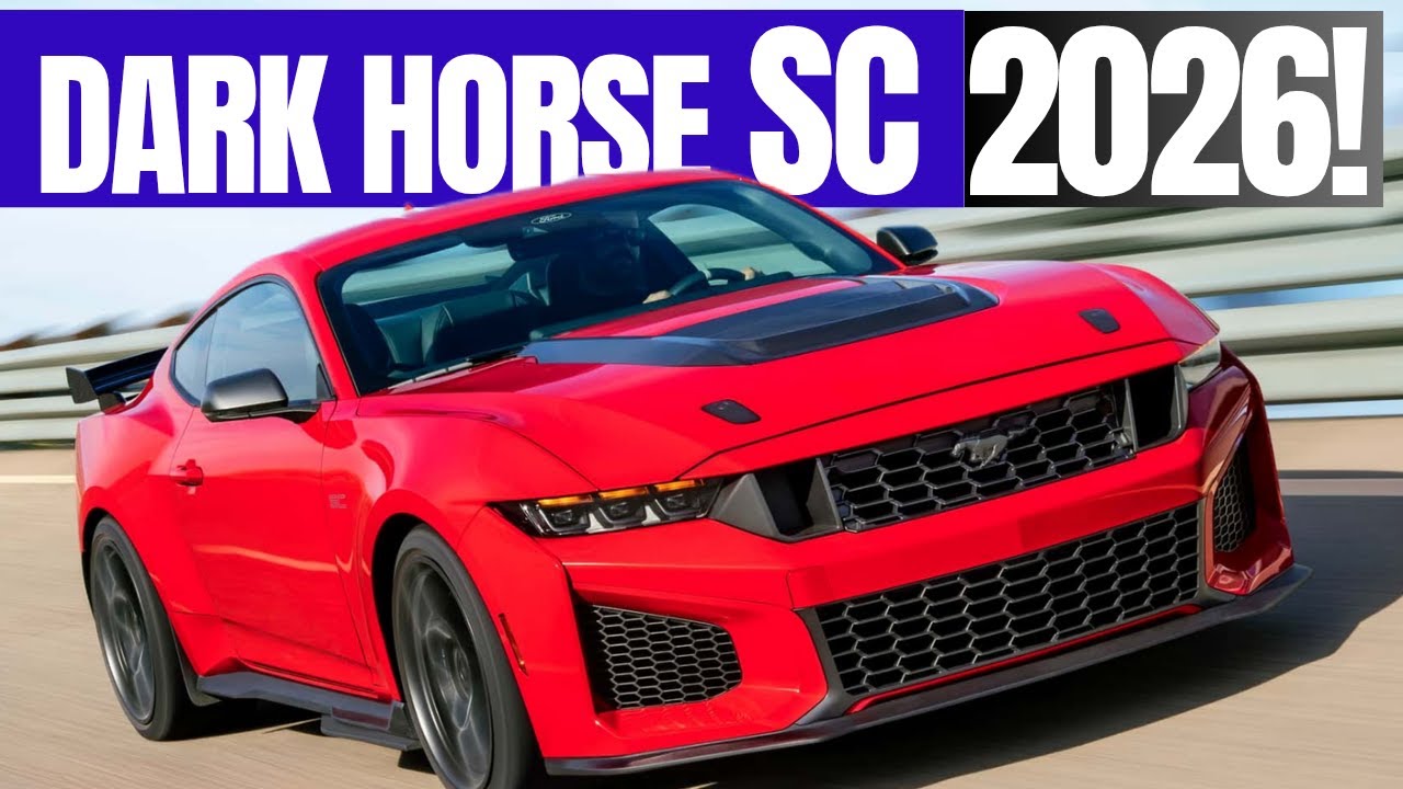NOVO Mustang dark horse SC: Todos os detalhes (até agora) revelados!