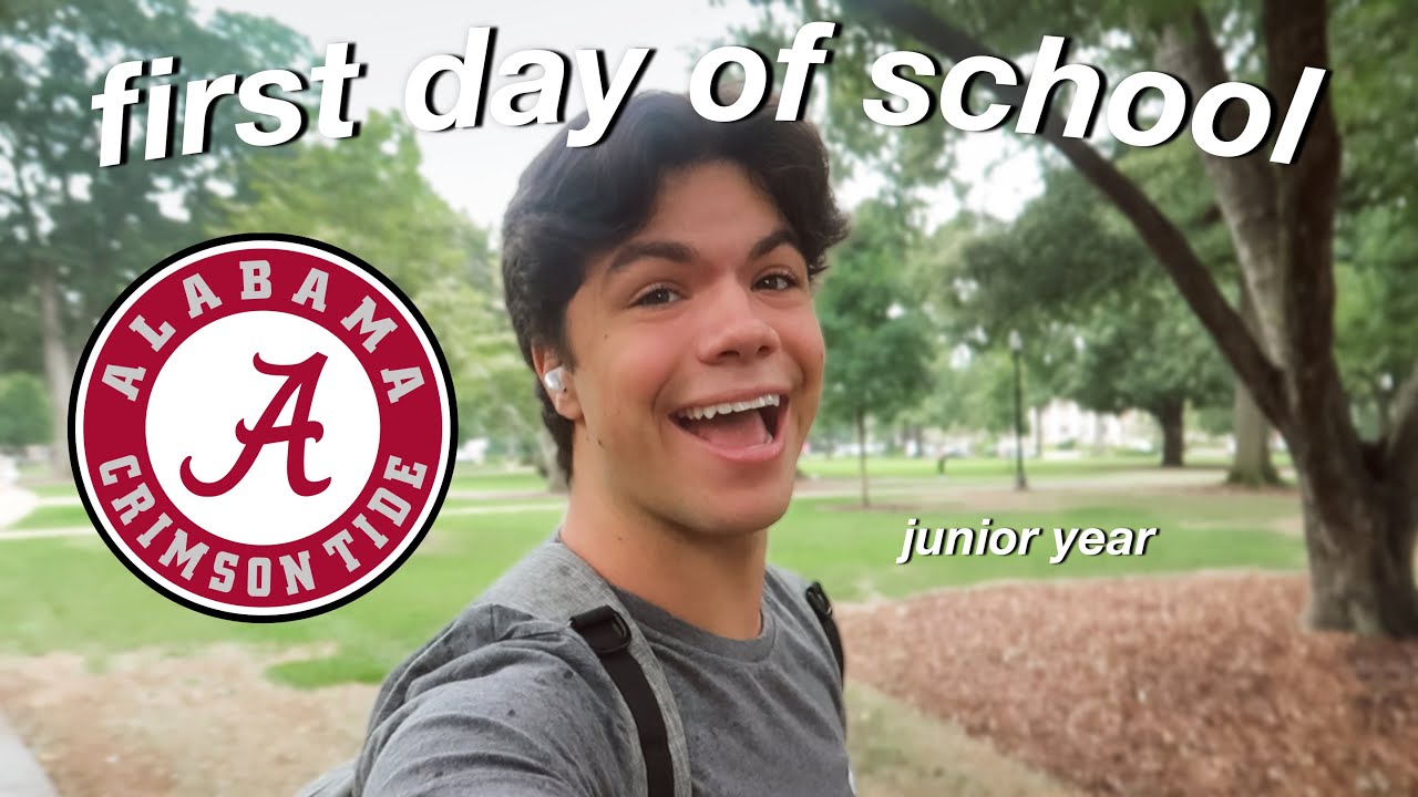 FIRST DAY OF SCHOOL AT THE UNIVERSITY OF ALABAMA // JUNIOR YEAR | Samuel Alvarez