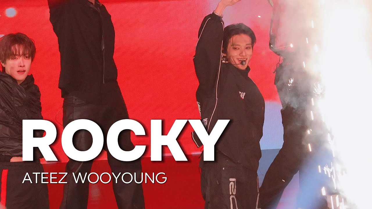 [4K] ATEEZ - 'ROCKY' 에이티즈 우영 WOOYOUNG FOCUS FANCAM