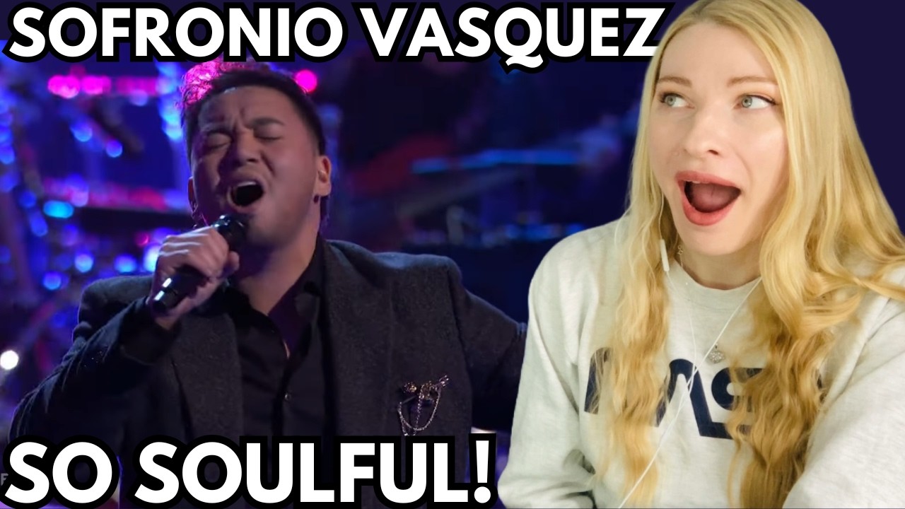 Реакция преподавателя вокала: СОФРОНИО ВАСКЕС «You Don't Have To Say You Love Me» Голос!