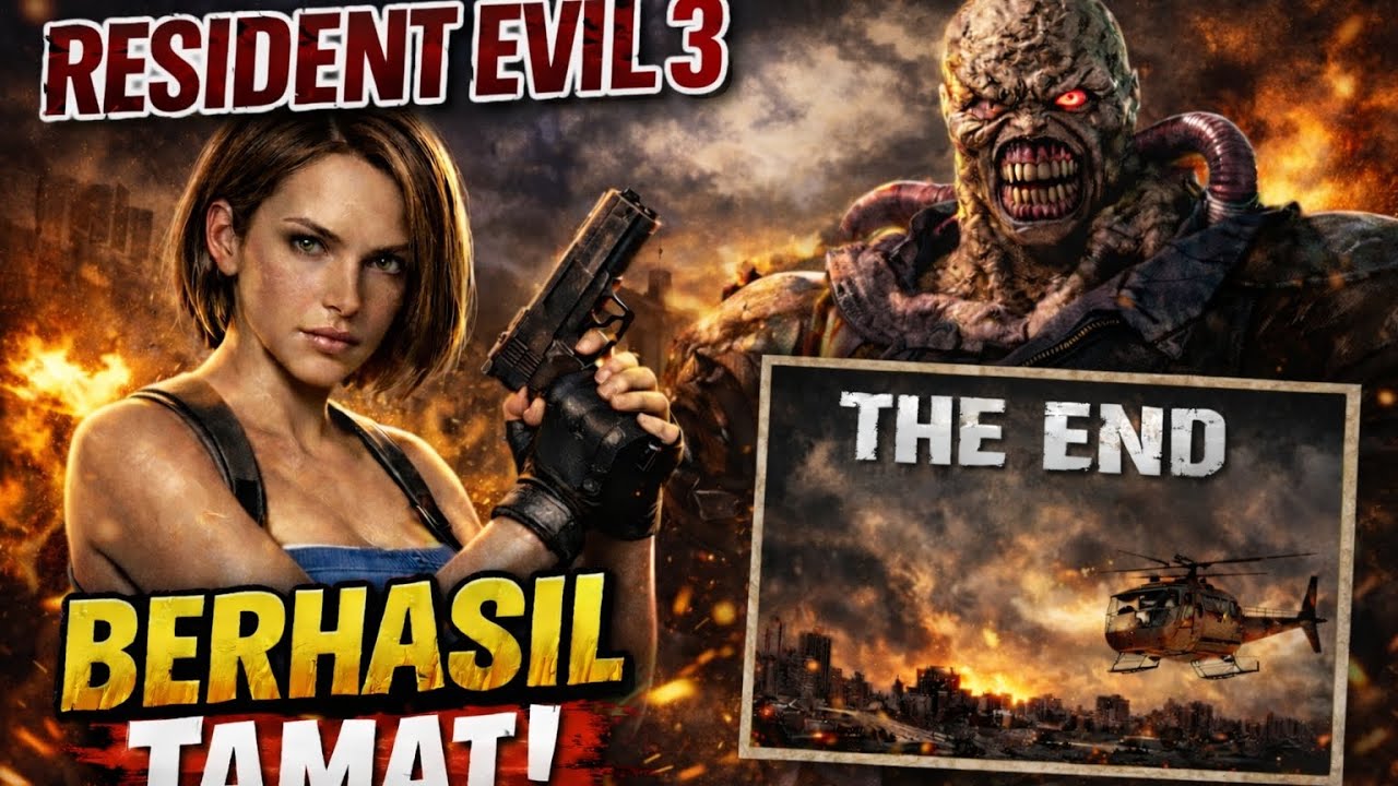 Ok fine Nemesis kita end - resident evil 3 part3 
