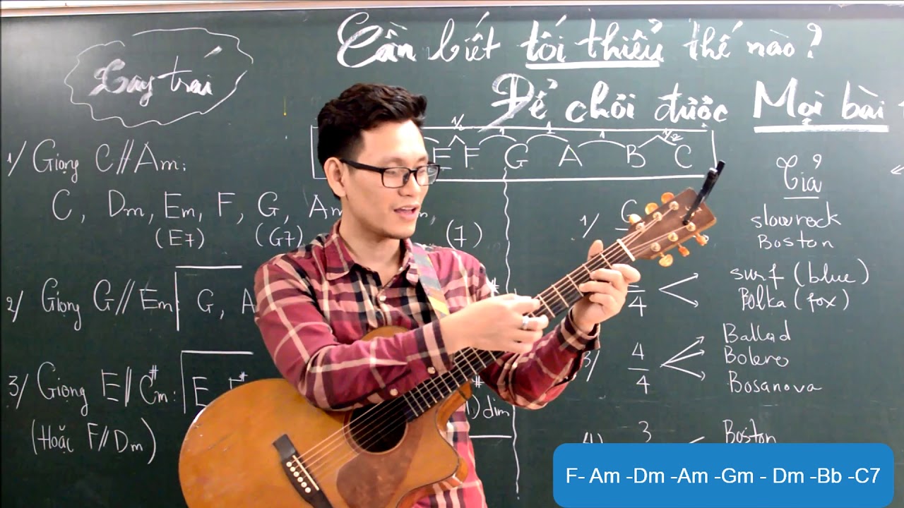 (#gpt GUITAR school) Làm sao đệm hát mọi bài hát? (phần 1)