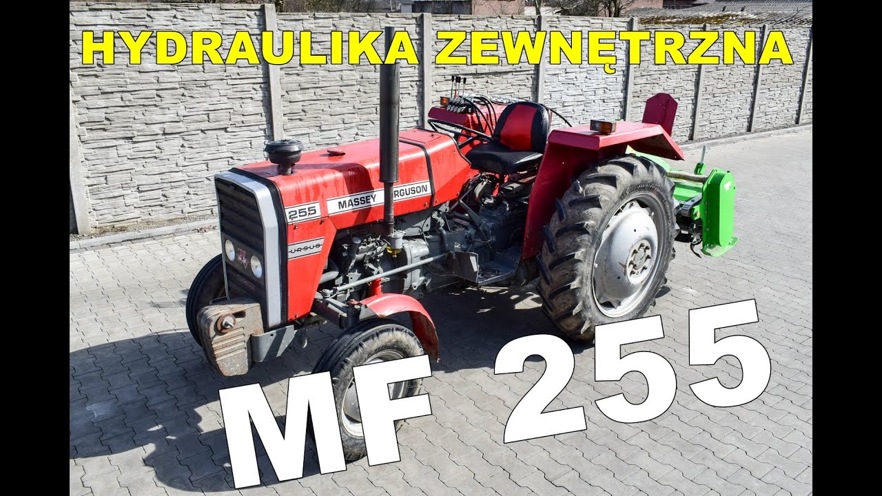 Rozbudowa hydrauliki Massey Ferguson 255 HIT, MF, Nowy  Rozdzielacz hydrauliczny.