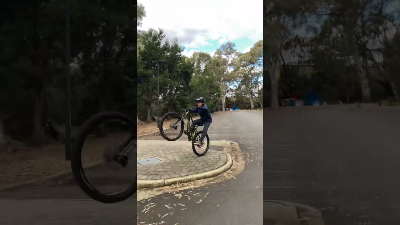 Learning Mannys🔥#mtbnation #clean #viral #mountainbike #manual