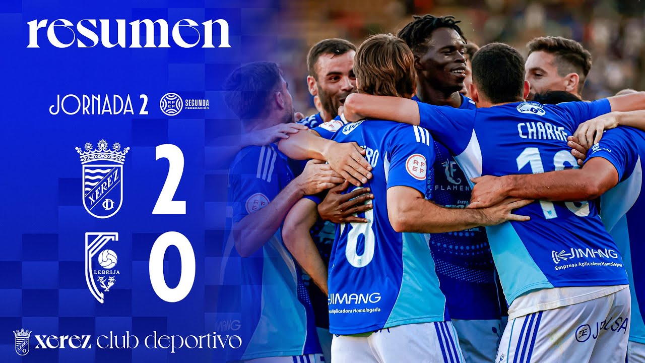 Resumen del Xerez CD 2-0 CA Antoniano