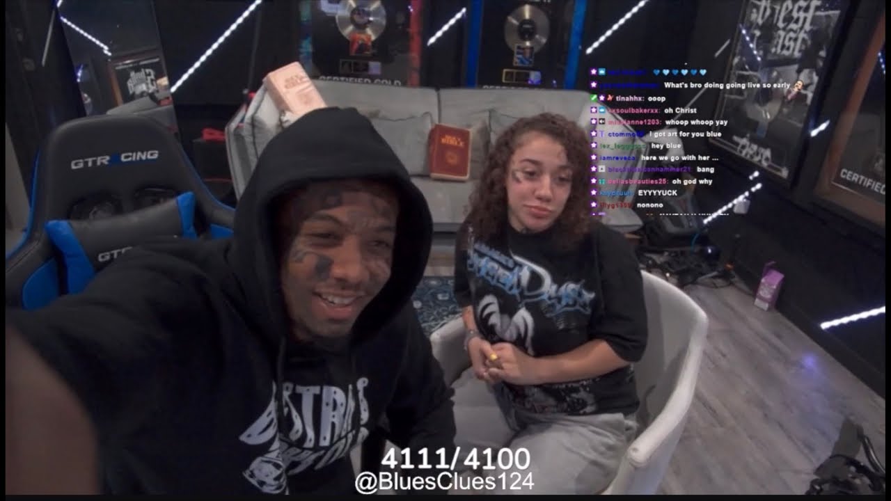 Blueface Live With Nevaeh And Fans Turned On Them Fast 😳