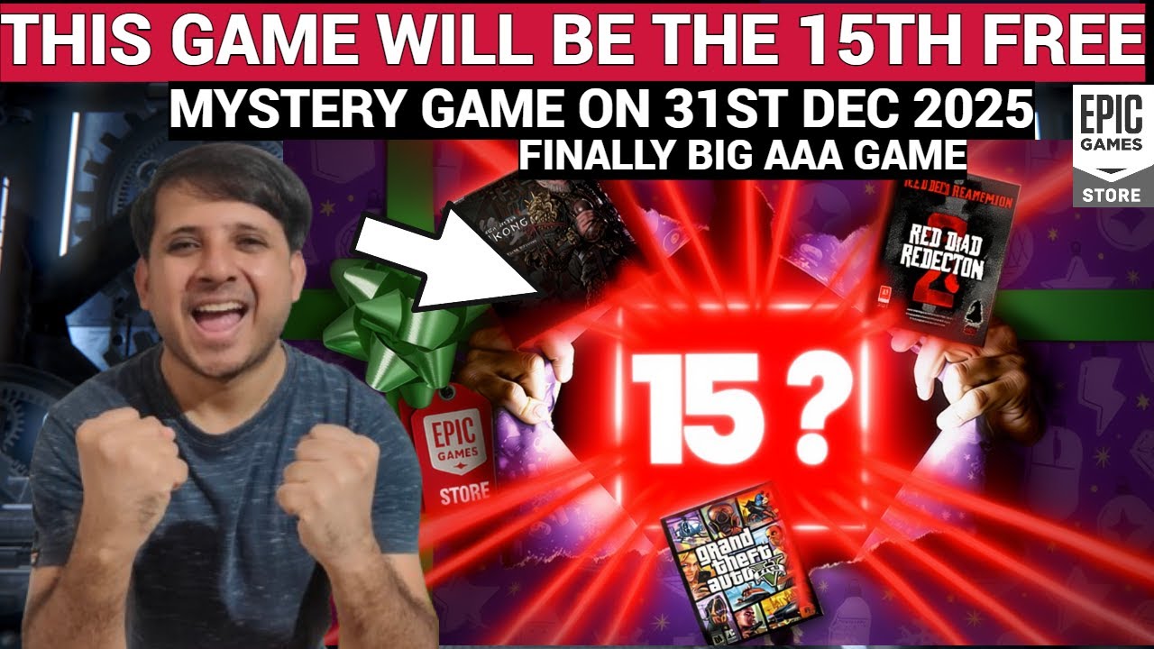 THIS IS THE 15TH FREE MYSTERY GAME ON 31 DEC | EPIC GAMES MYSTERY GAME 2025 |