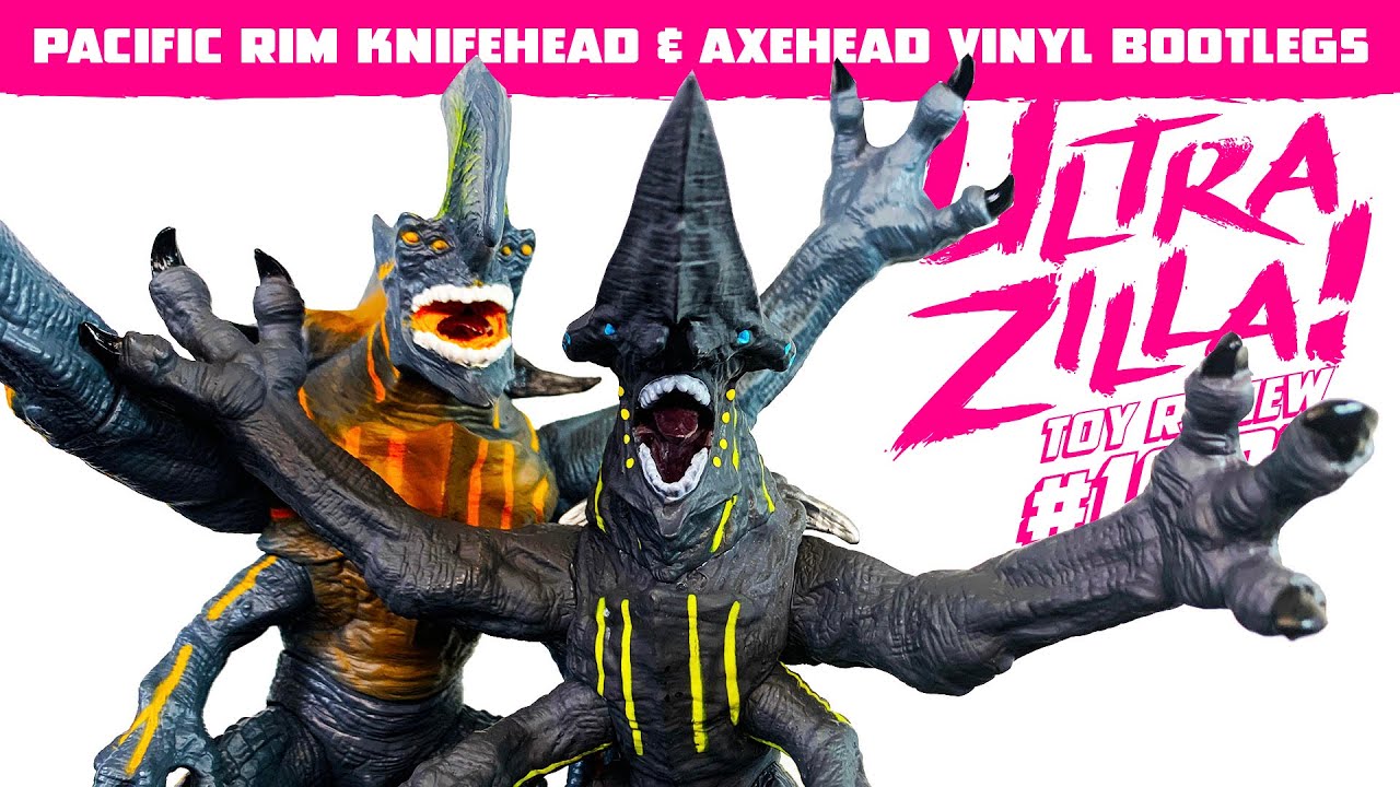 ОБЗОР ВИНИЛОВЫХ ФИГУРОК PACIFIC RIM KNIFEHEAD И AXEHEAD NECA!