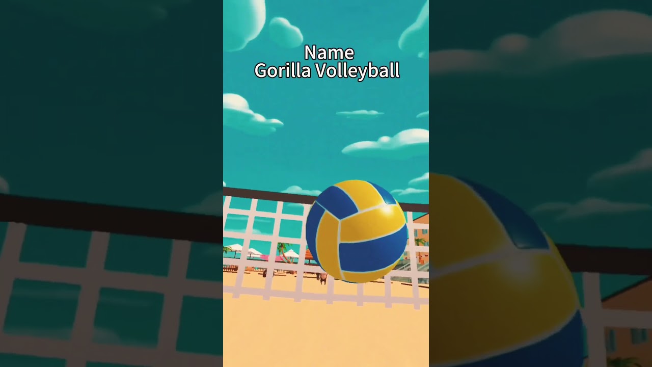 Really very fun oculus VR games:GorillaSoccer and Gorilla Volleyball.I Can&rsquo;t believe it&rsquo;s free! #vr