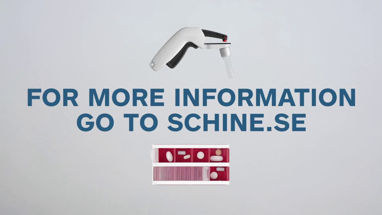 SCHINE - My life products. SCHINE Pill Box & SCHINE Pill Popper