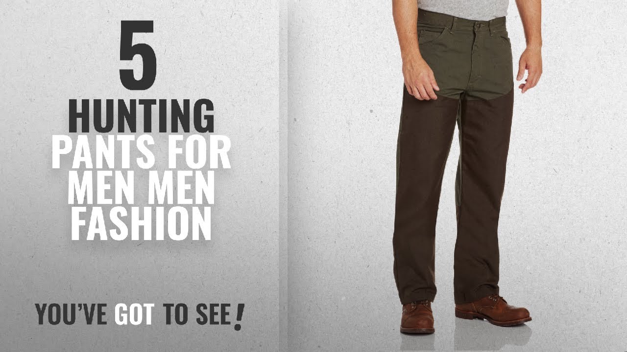 Top 10 Hunting Pants For Men [Men Fashion Winter 2018 ]: Wrangler Men's Pro Gear Ripstop Upland