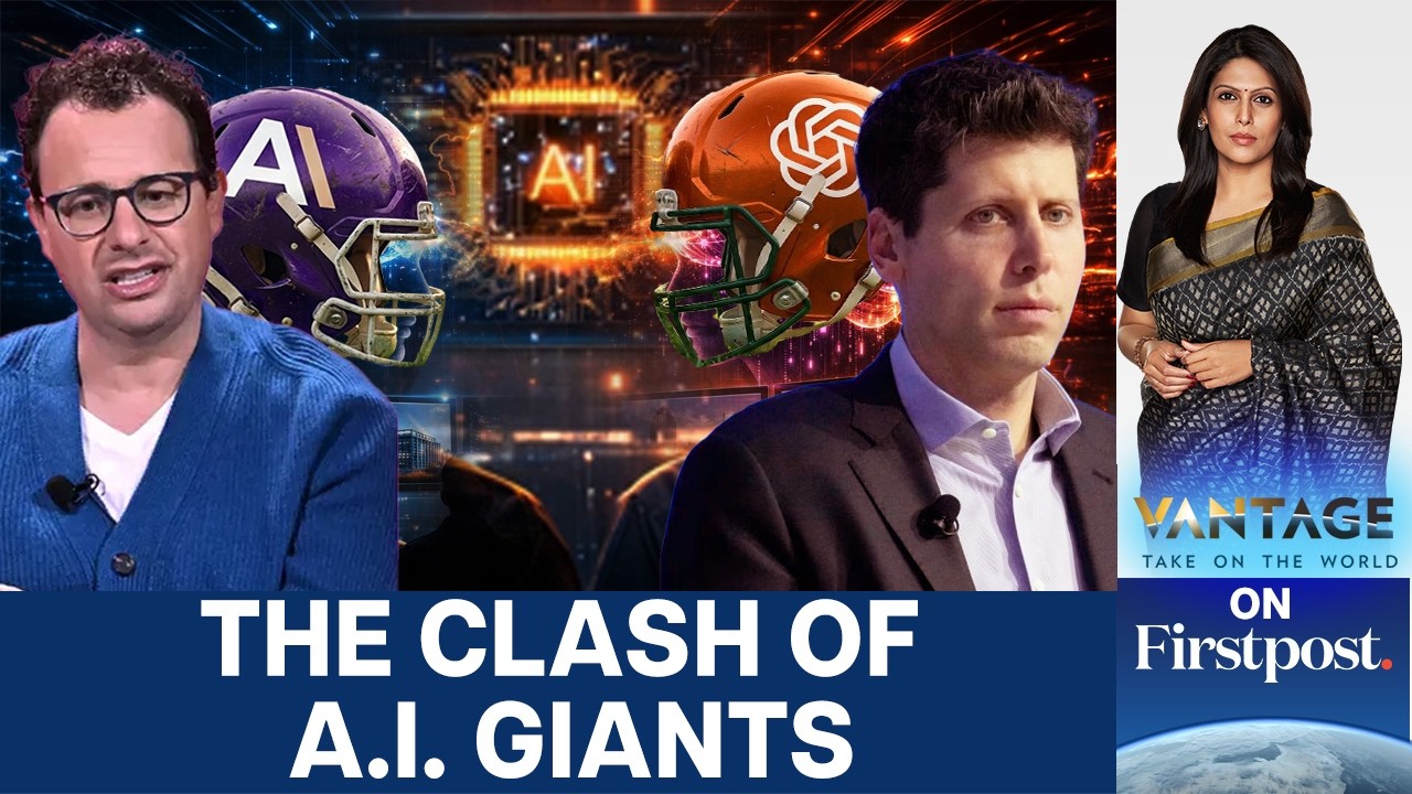 Claude vs ChatGPT: The AI Rivalry That Impacts India’s Tech Future | Vantage with Palki Sharma