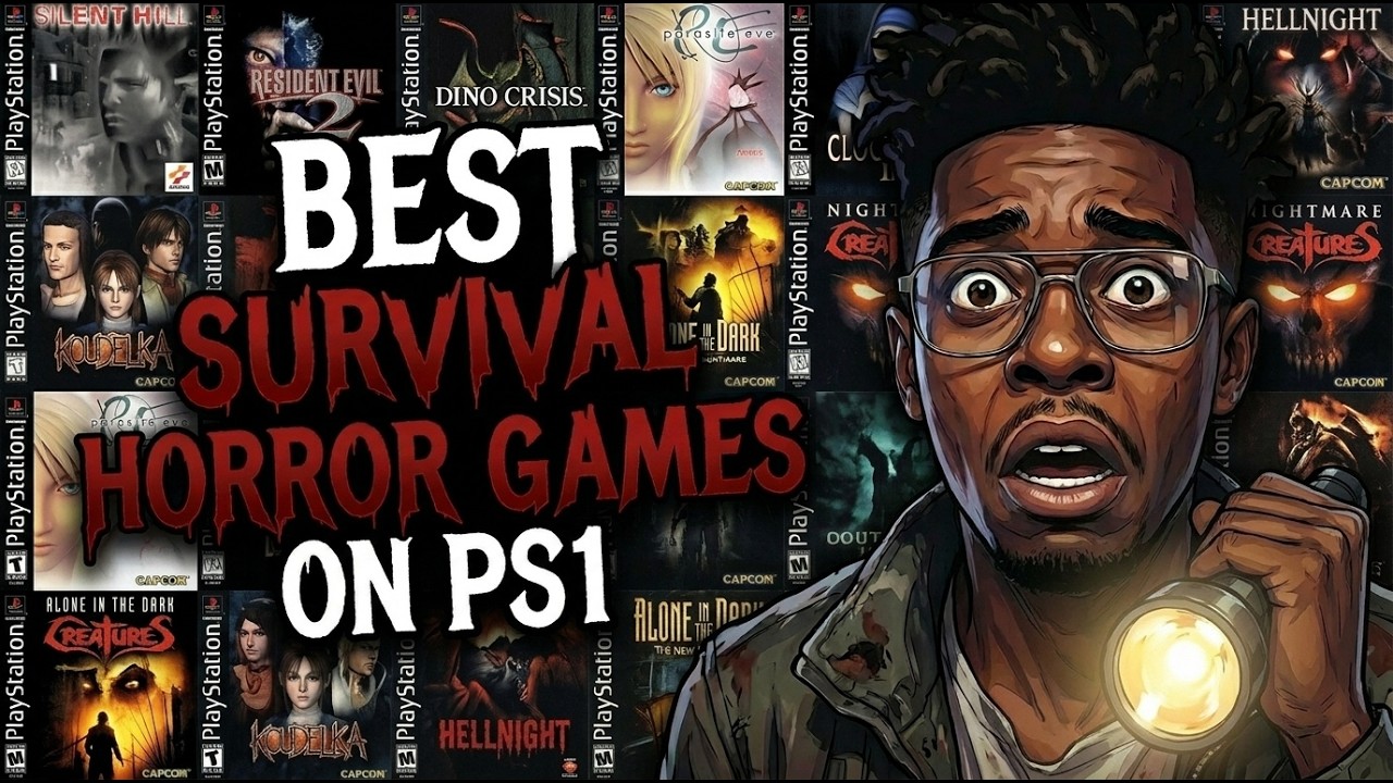 TOP 30 Best Survival Horror Games on PS1 That Are Still Terrifying Today