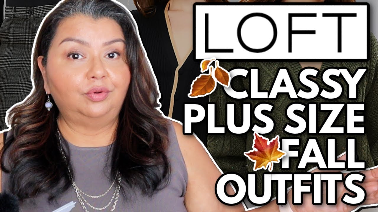 СТИЛЬ И ШИК 🍂 ОСЕНЬ 2024 🍂 МОДЕЛИ БОЛЬШИХ РАЗМЕРОВ В LOFT | Примерка в Loft