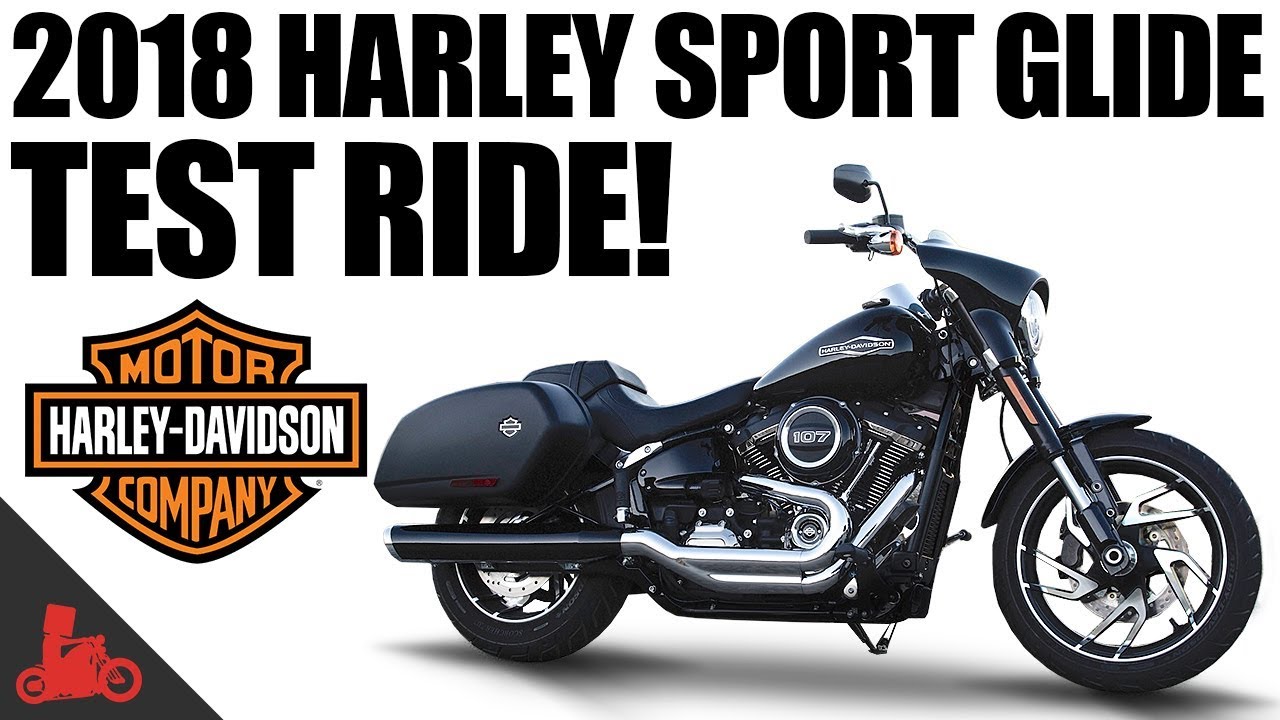2018 Harley-Davidson Sport Glide Test Ride!