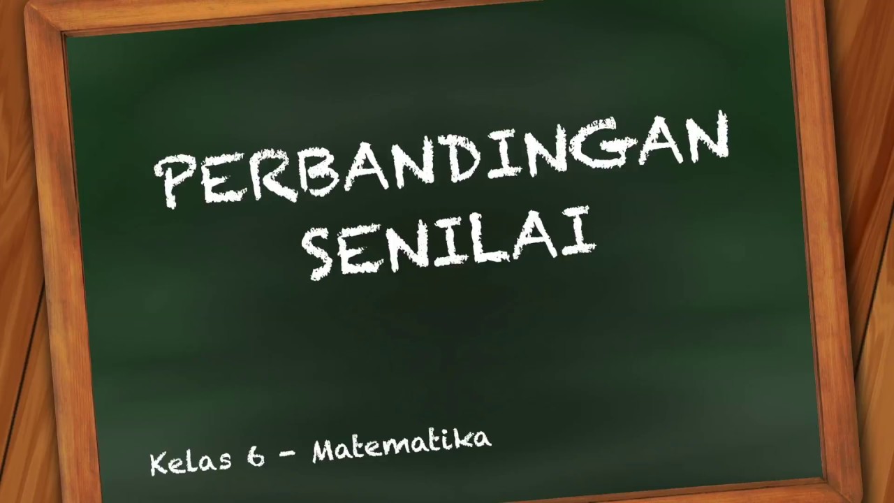 Kelas 06 - Matematika - Perbandingan Senilai | Video Pendidikan Indonesia