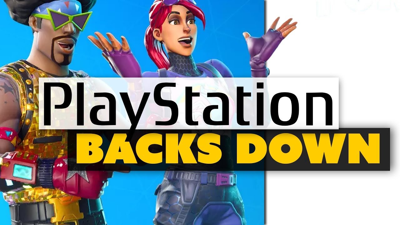 PlayStation Backs Down and Enables Cross Play... Sort Of