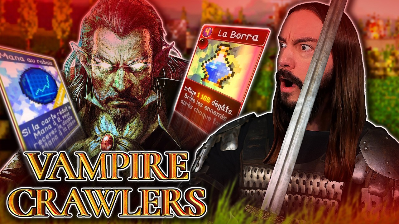 ENCORE PLUS ADDICTIF QUE VAMPIRE SURVIVORS | Vampire Crawlers : The Turbo Wildcard - Démo