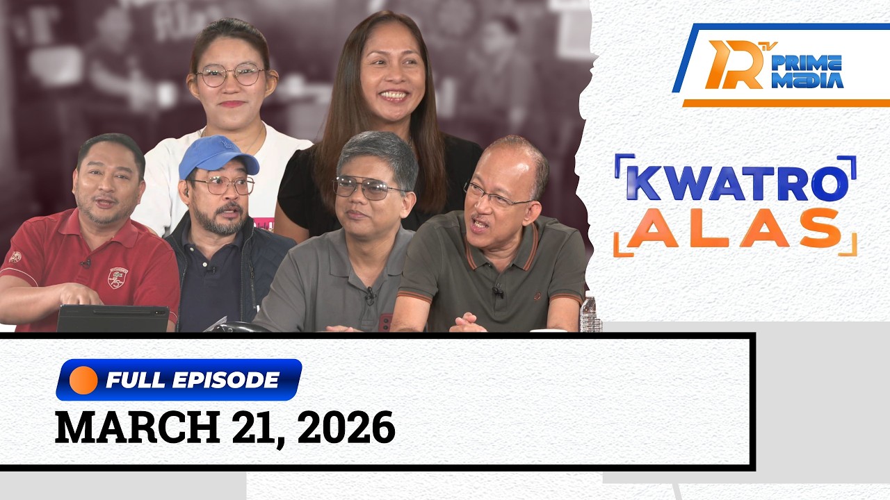 Lovely Granada, Energy Sec. Sharon Garin sa KWATRO ALAS (Full Episode) | MARCH 21, 2026