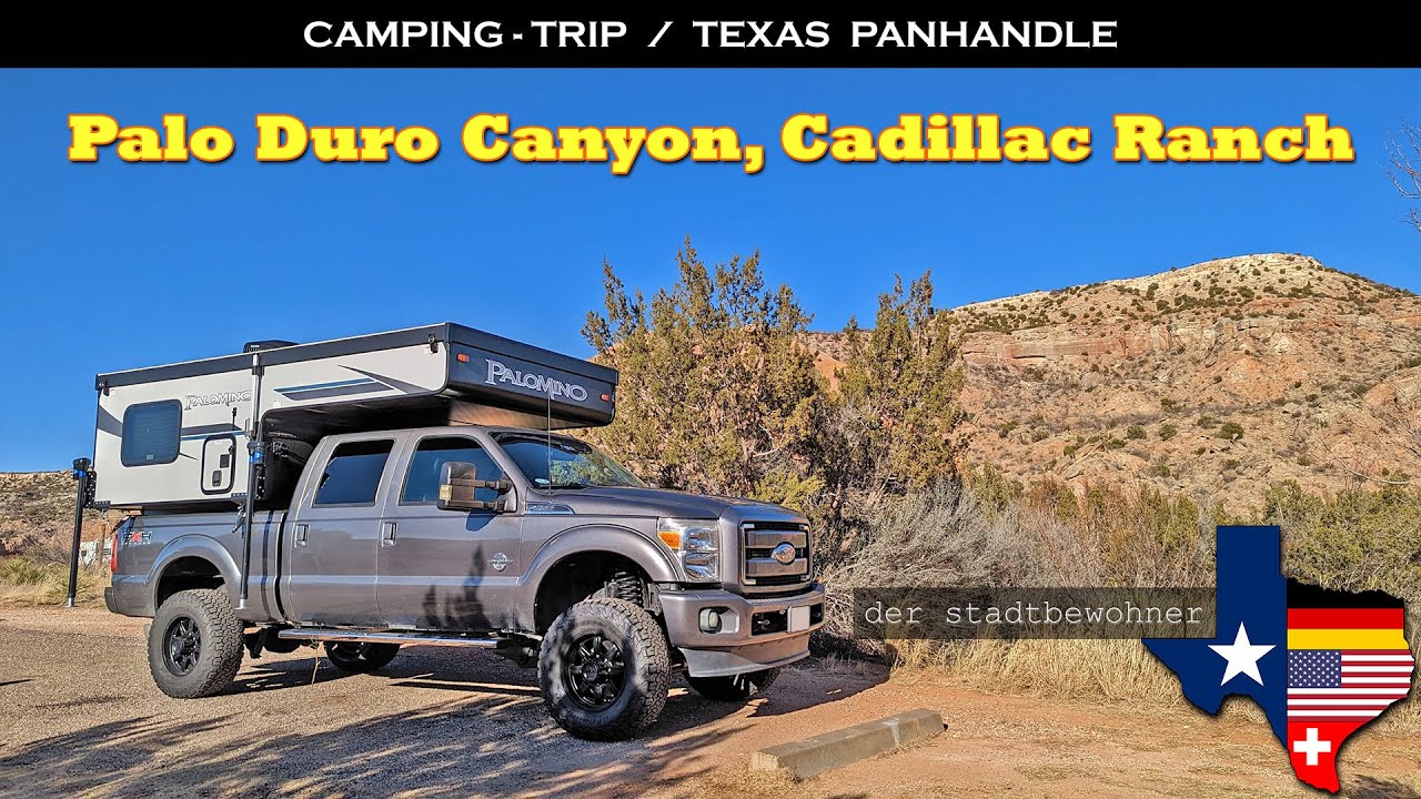 Camping-Trip ::: Palo Duro Canyon und Cadillac Ranch Amarillo