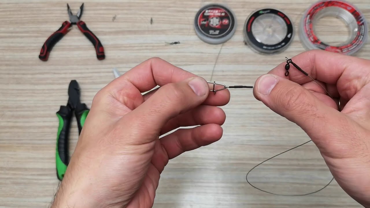 Przypon na SZCZUPAKA 🦈 SANDACZA🐠 ⚓ Stalowy, Fluorocarbon