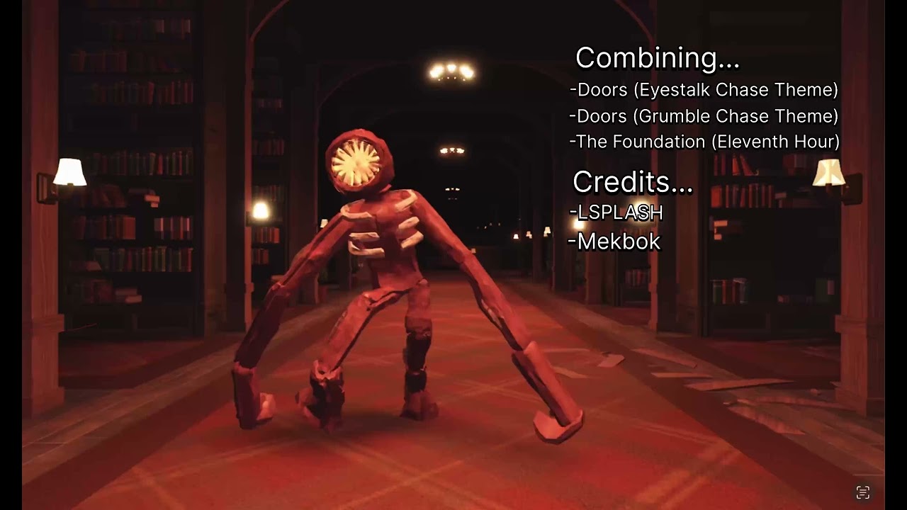 Roblox DOORS: Eyestalk Chase Theme + Grumble Chase Theme + Eleventh Hour (The Foundation)