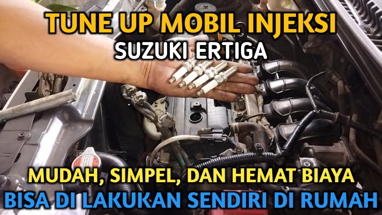Tune up mobil injeksi part II | pengecekan coil dan busi | suzuki ertiga