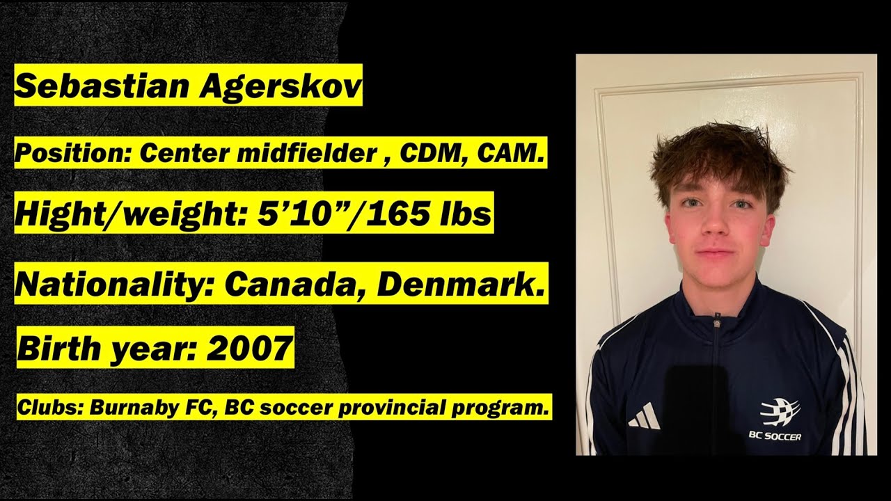 Sebastian Agerskov Soccer Highlight Reel 2023/2024