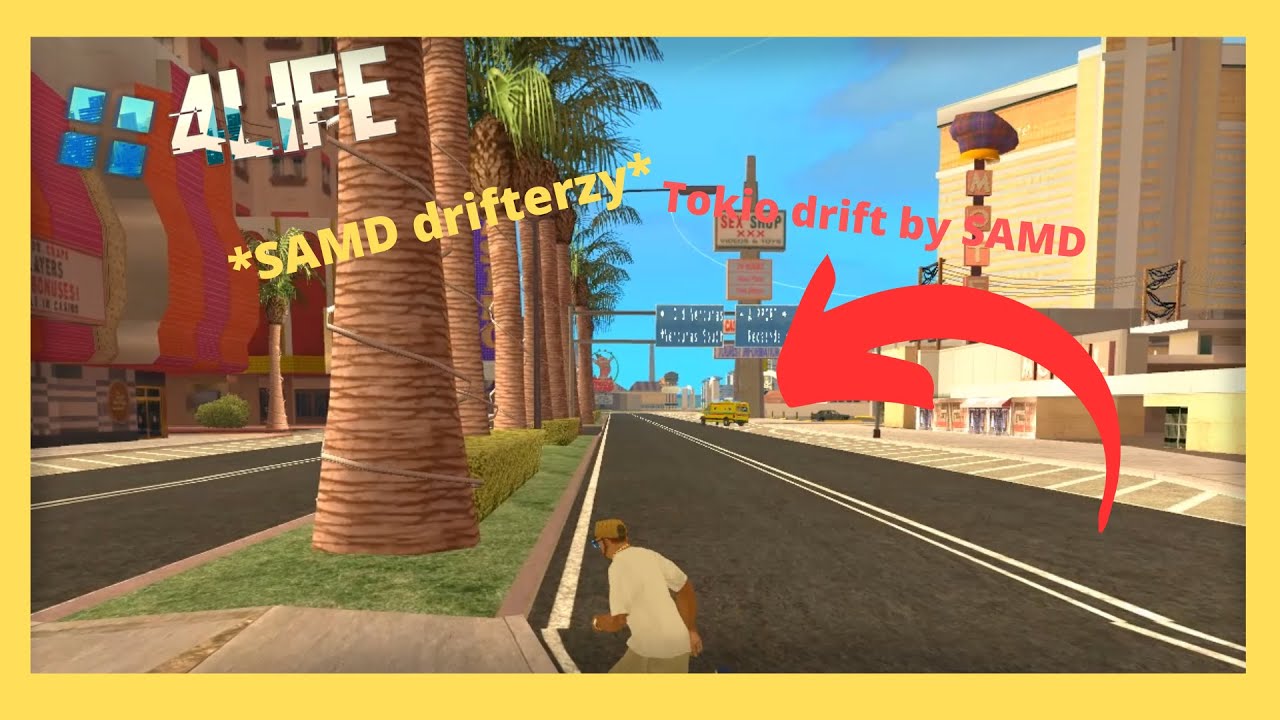 *Tokio Drift by SAMD* Niebezpieczne sytuacje na drogach San Andreas | 4LIFE MTA #9