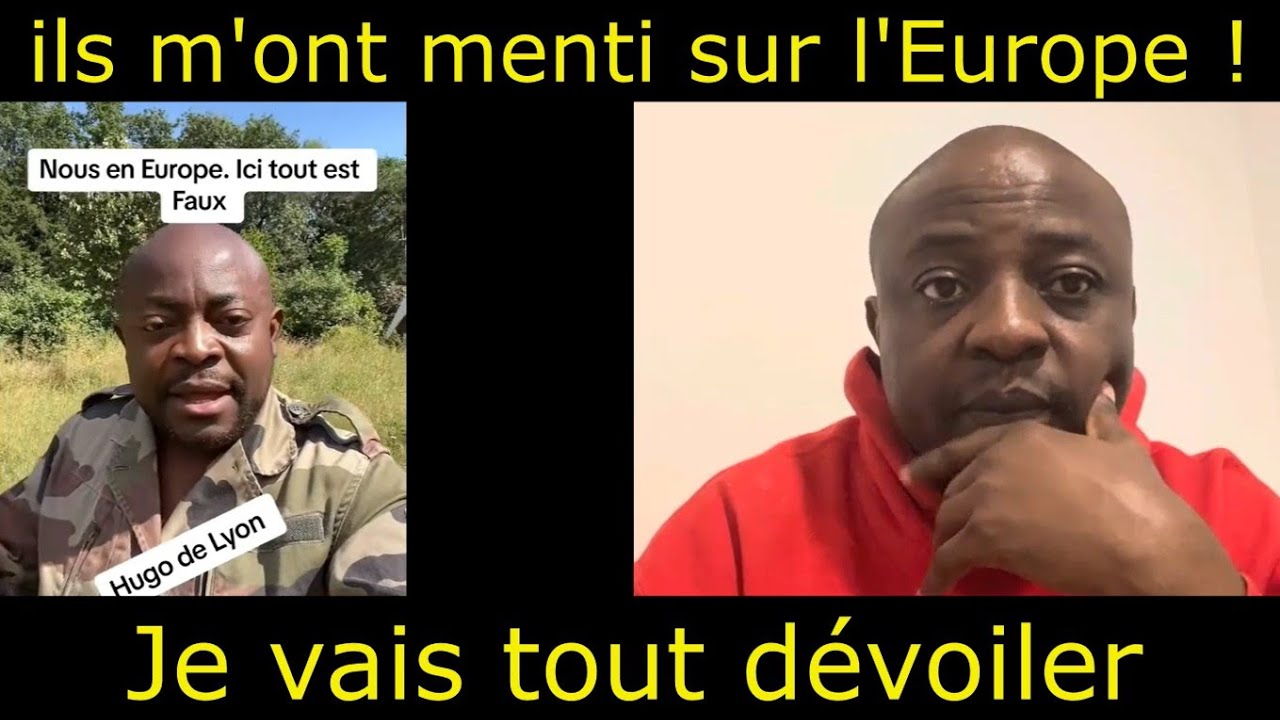 Ce Camerounais crache ses vérités crues sur l’Europe : ‘Tout est faux !’