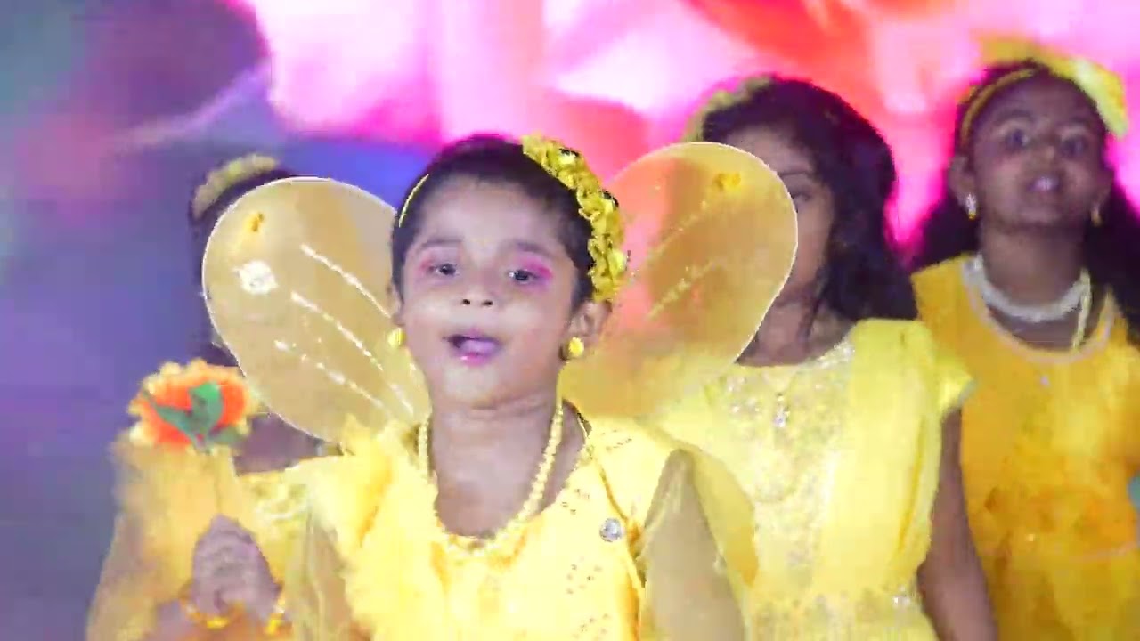 Shalala Dance |Flowers song-Grade 1B and Grade 2B Girls-KEZ Annual Day- Magnum Opus'25-KIDZZ EDUZONE