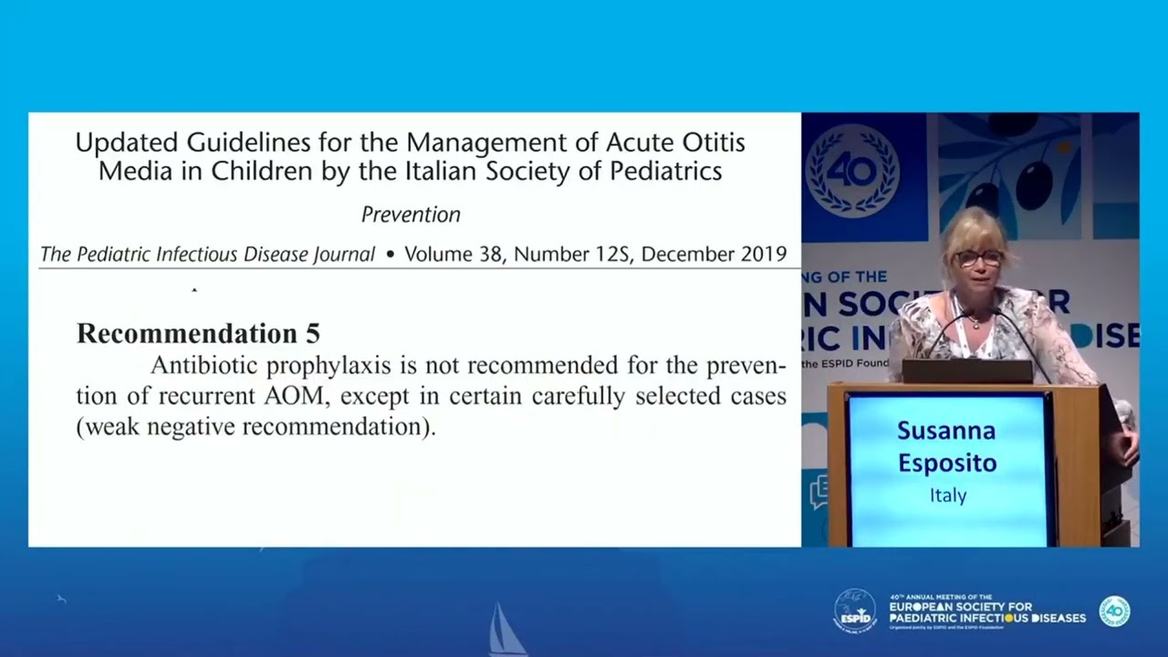 Acute Otitis Media. Antimicrobial Stewardship in Paediatrics