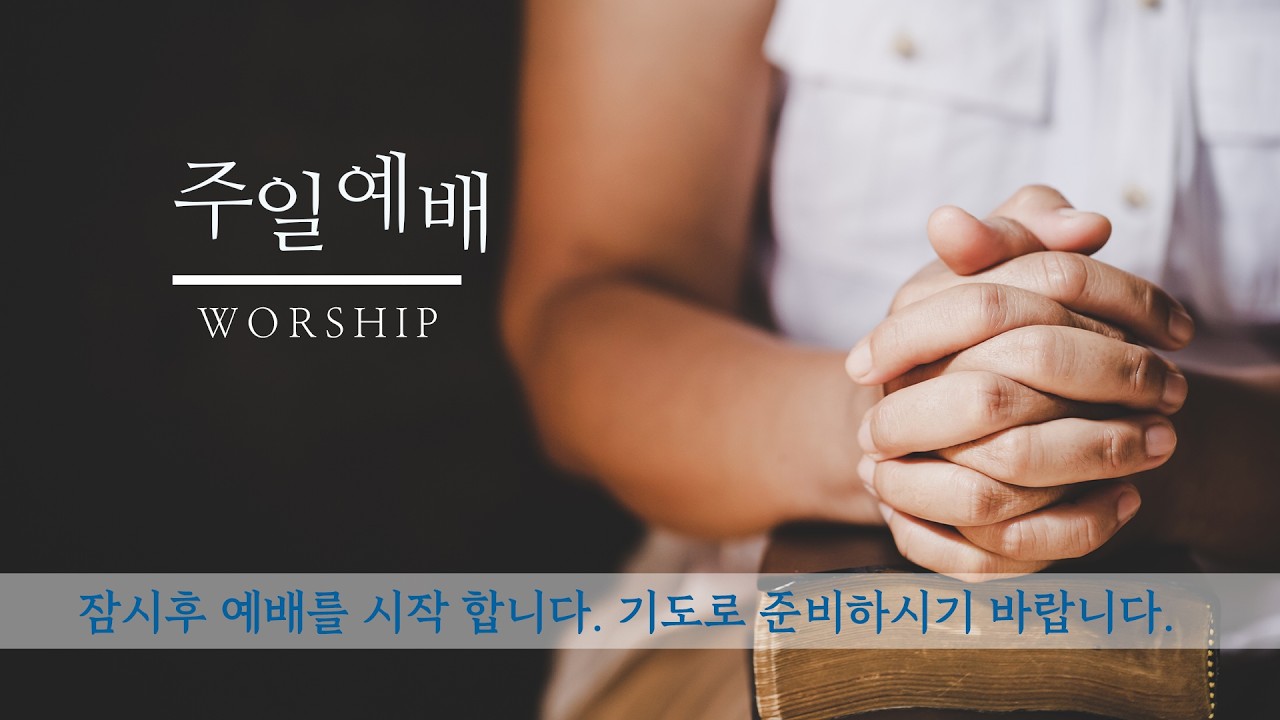 2026년 3월  15일 주일예배(사순절 제4주)