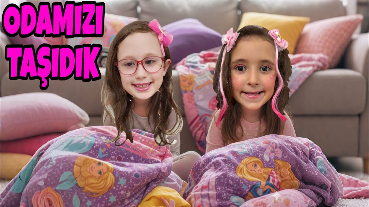 ANNEMDEN GİZLİ ODAMIZI SALONA TAŞIDIK !! BAHAR BANU ALYA !! 