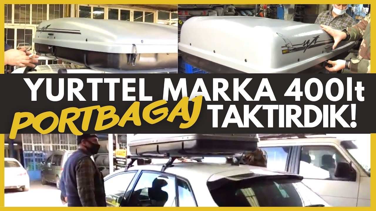 YURTTEL MARKA 400lt PORTBAGAJ TAKTIRDIK..