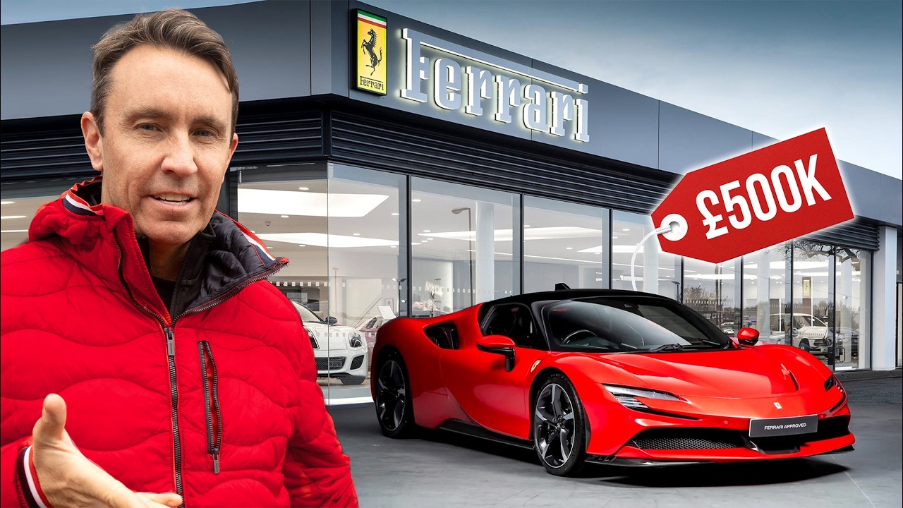 SUPERCAR SHOPPING WITH &pound;500,000 BUDGET