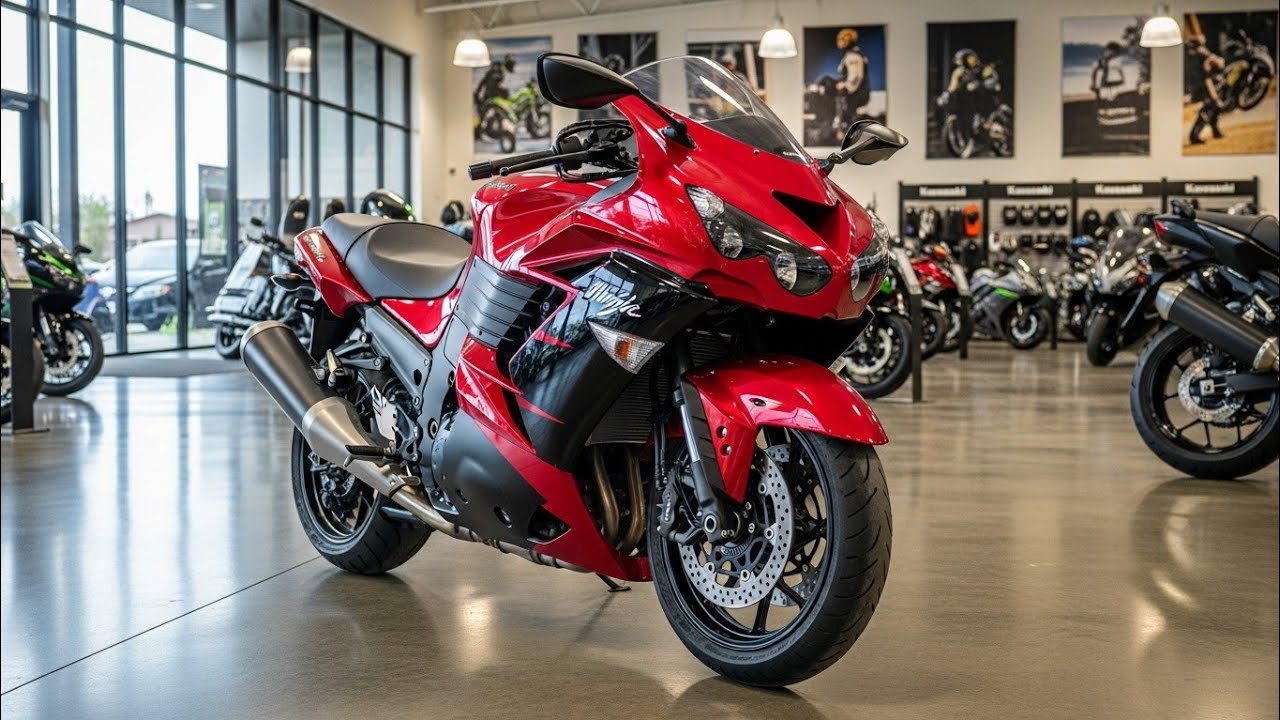 Kawasaki Ninja ZX-14 2026 ШОКИРУЕТ мир 😱 | Монстр максимальной скорости по ОТЛИЧНОЙ ЦЕНЕ!