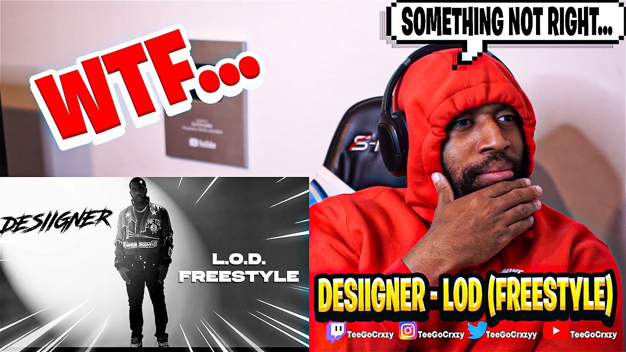ЭТО ДОЛЖЕН БЫТЬ КЛОН!! Desiigner - LOD Freestyle (Официальный визуализатор) (РЕАКЦИЯ)
