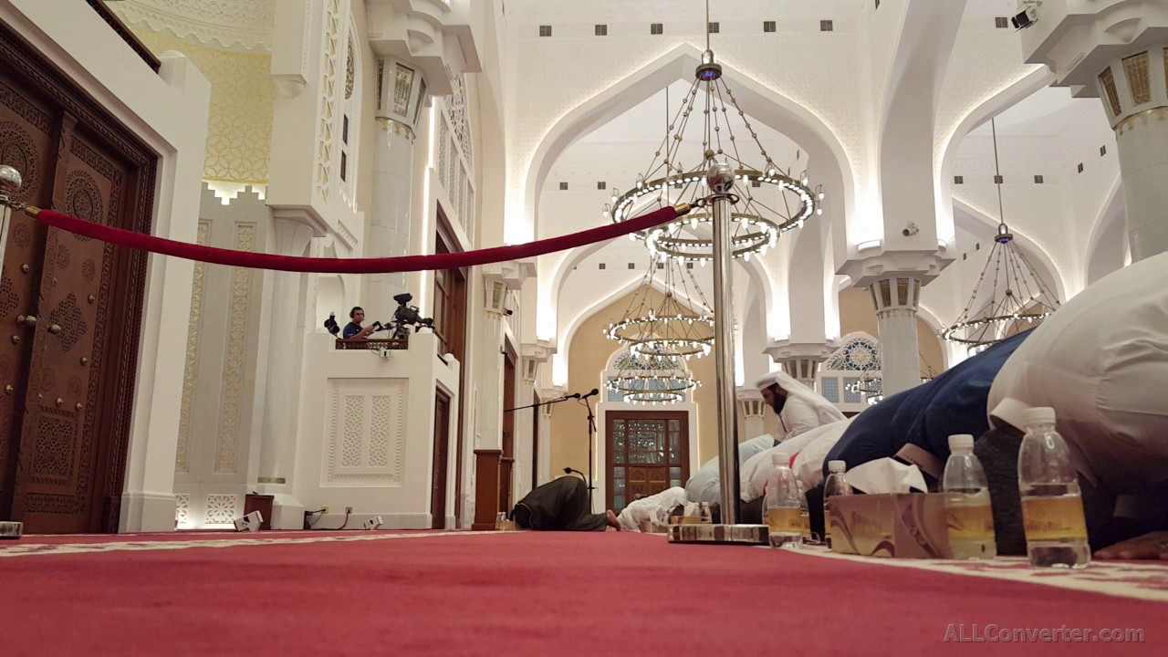 Salatul Taraweeh from State Grand Masjid Doha Qatar 26.05.2017