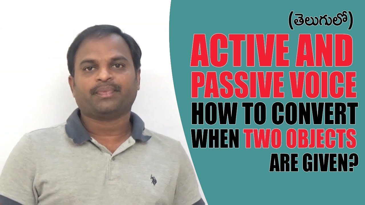 Active and Passive Voice || How To Convert When Two Objects Are Given? || English Learning Assistant