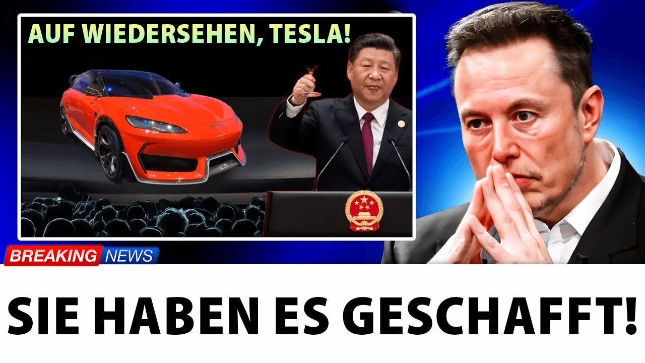 China bringt ein NEUES AUTO auf den Markt, das die gesamte Elektroauto-Industrie erschüttert!