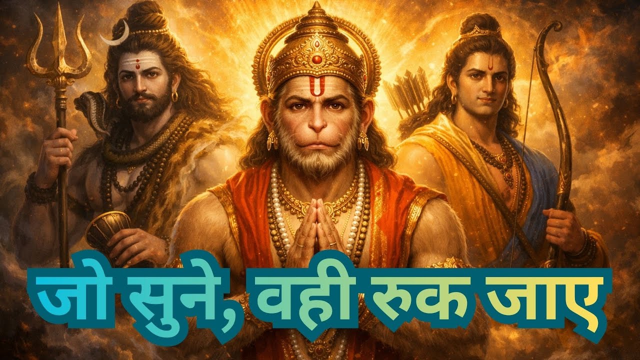 हे राम हे शिव हे हनुमान 🙏 | मन से निकली प्रार्थना | संकट हरने वाला भजन | Ram Shiv Hanuman Bhajan