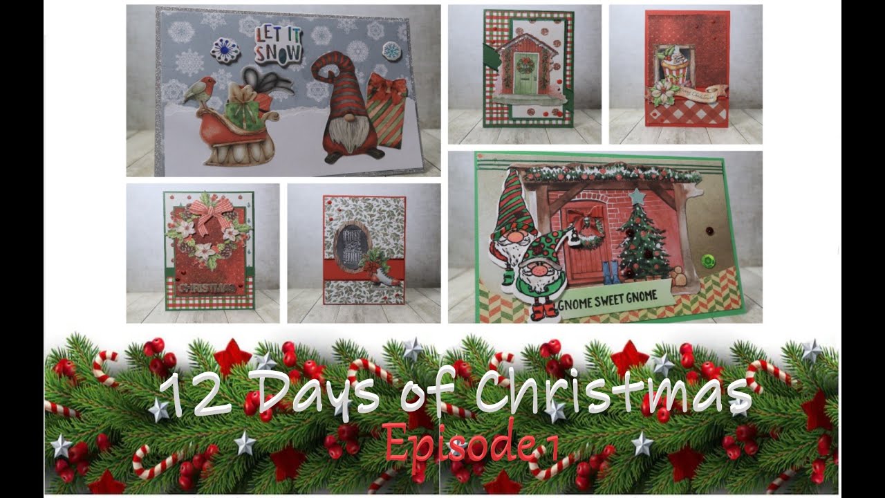 12 Days of Christmas - EPISODE 1 - Luxe Paper Block - ACTION
