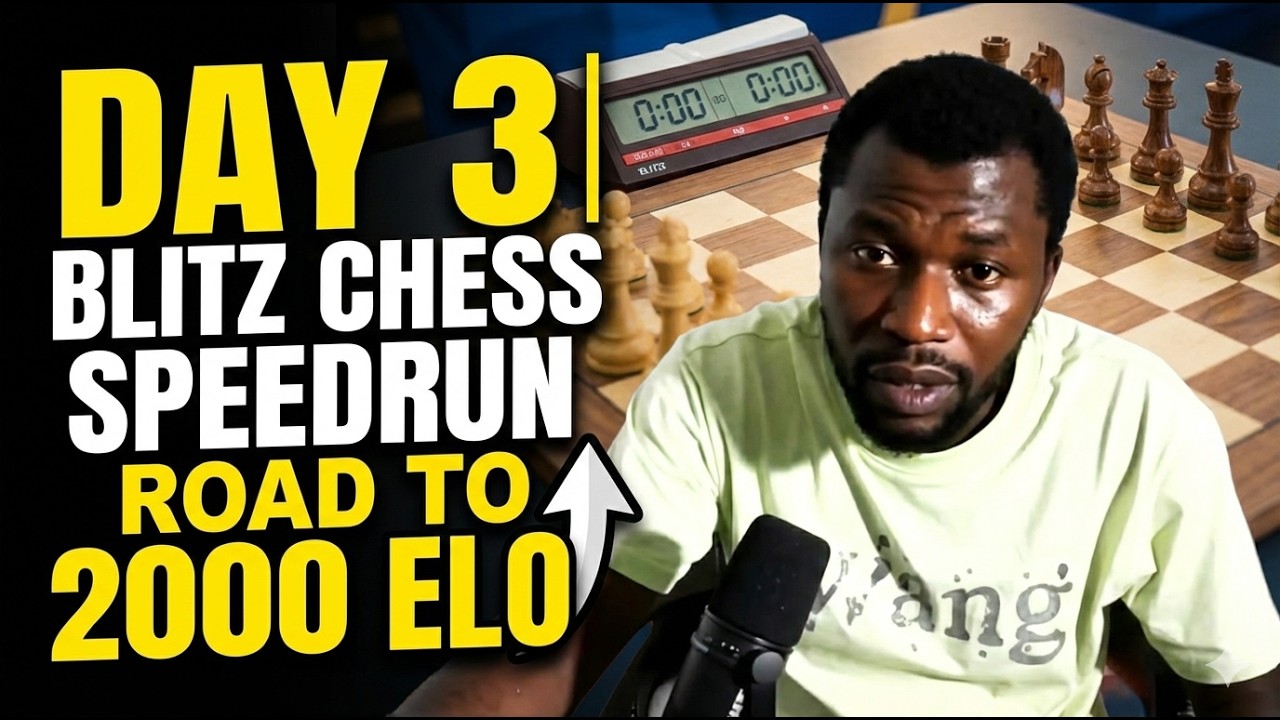 День 3 | Блиц-шахматы: скоростной забег. Путь к 2000 рейтингу.