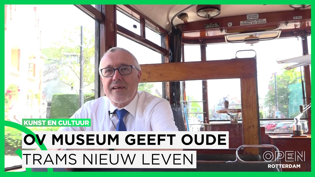OV Museum restaureert oude Schindler 242 tram uit 1957: ‘De enige die nog bestaat’ | KUNST & CULTUUR