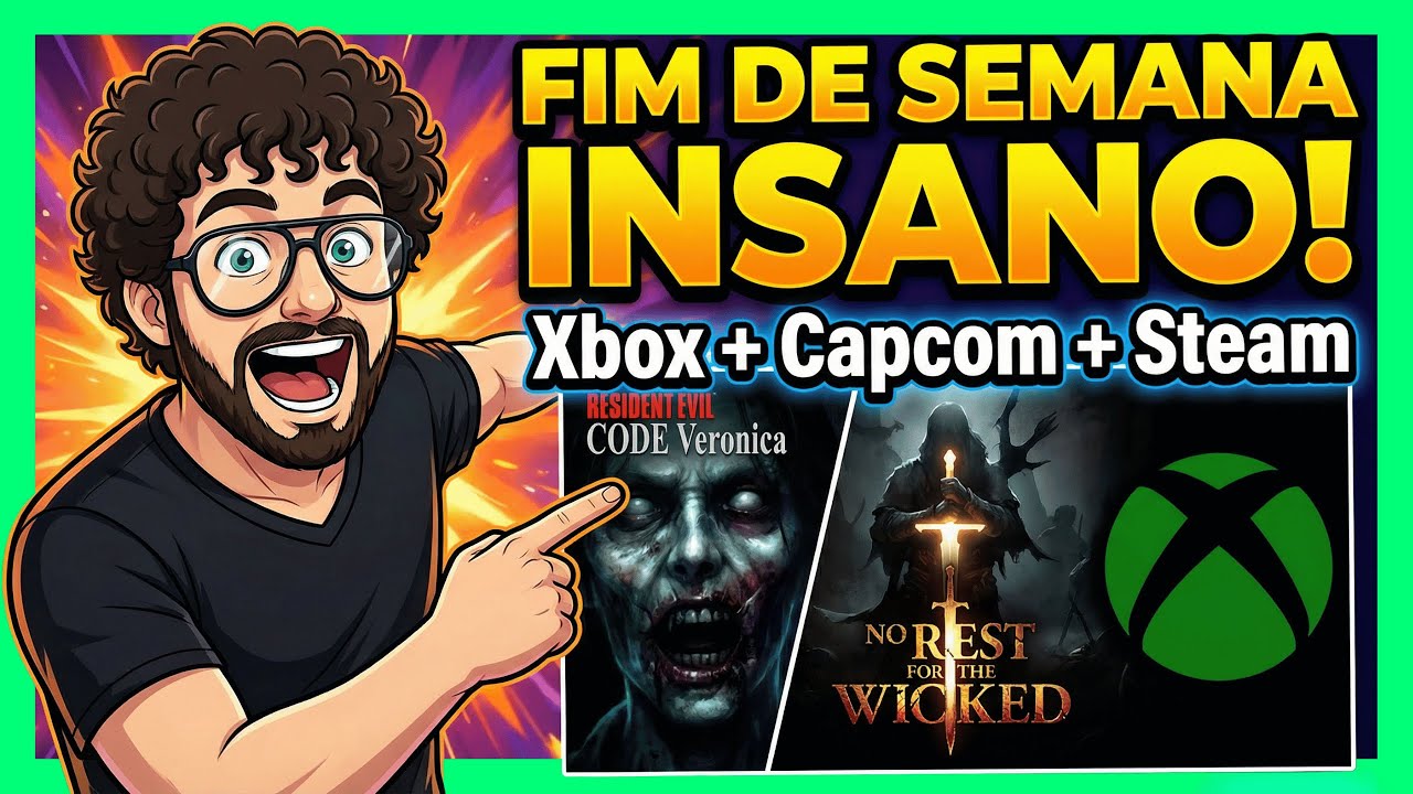 Gaming News: Xbox Surpreende, Capcom Prepara Remake e Jogo Indie Explode na Steam