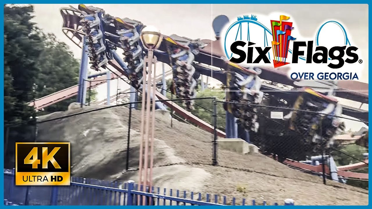 Superman Ultimate Flight - 4K Off-Ride | Six Flags Over Georgia
