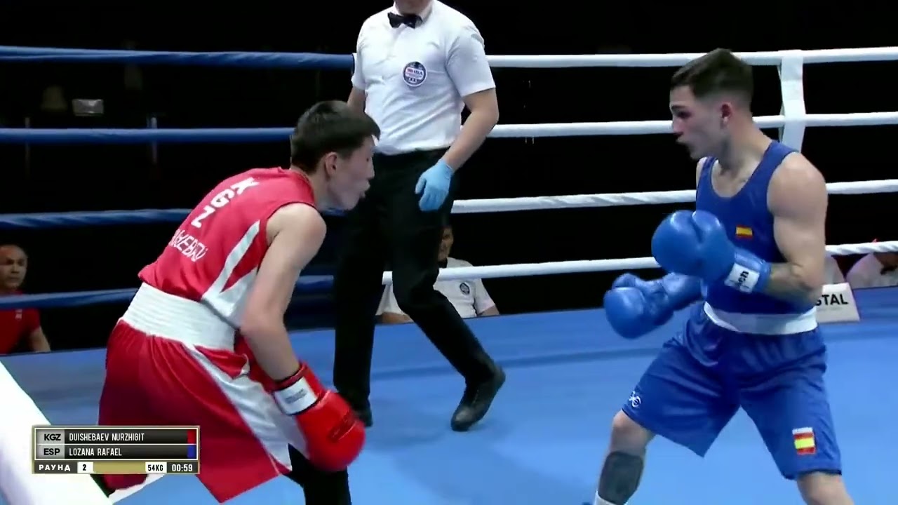Rafael Lozano (ESP) vs. Nurzhigit Diushebaev (KGZ) Duisenkul Shopokov 2025 Final (54kg)